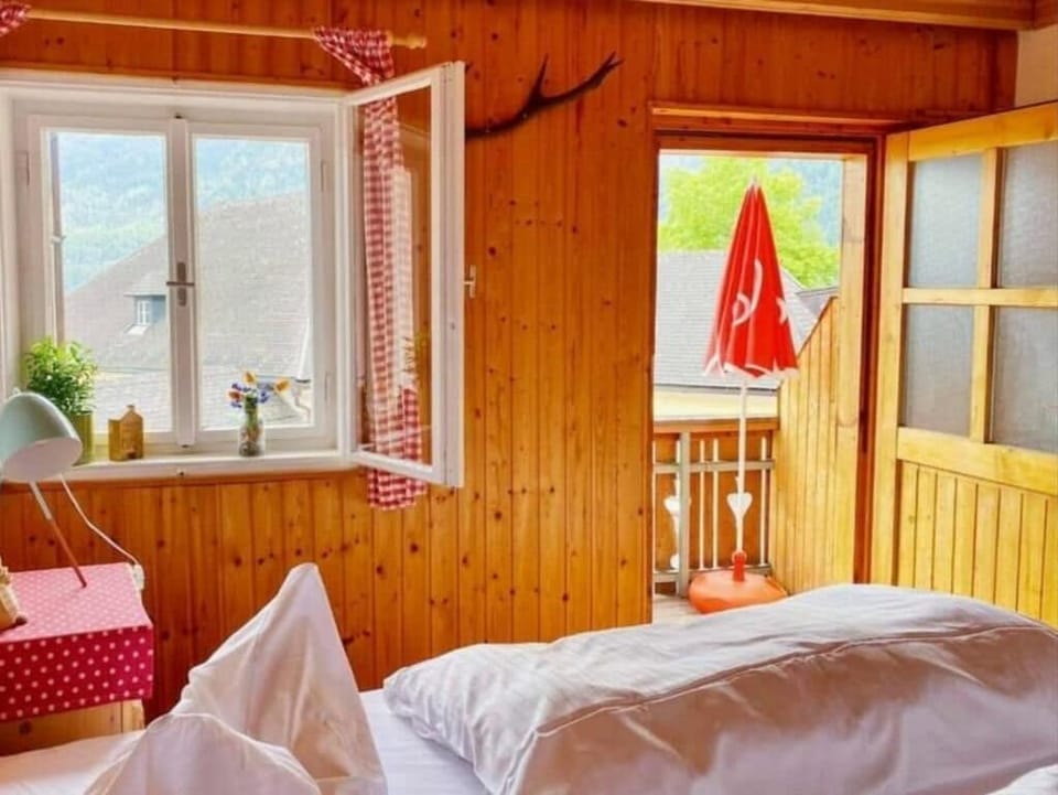Standard Double Room, Shared Bathroom, Lake View | Free WiFi, bed sheets