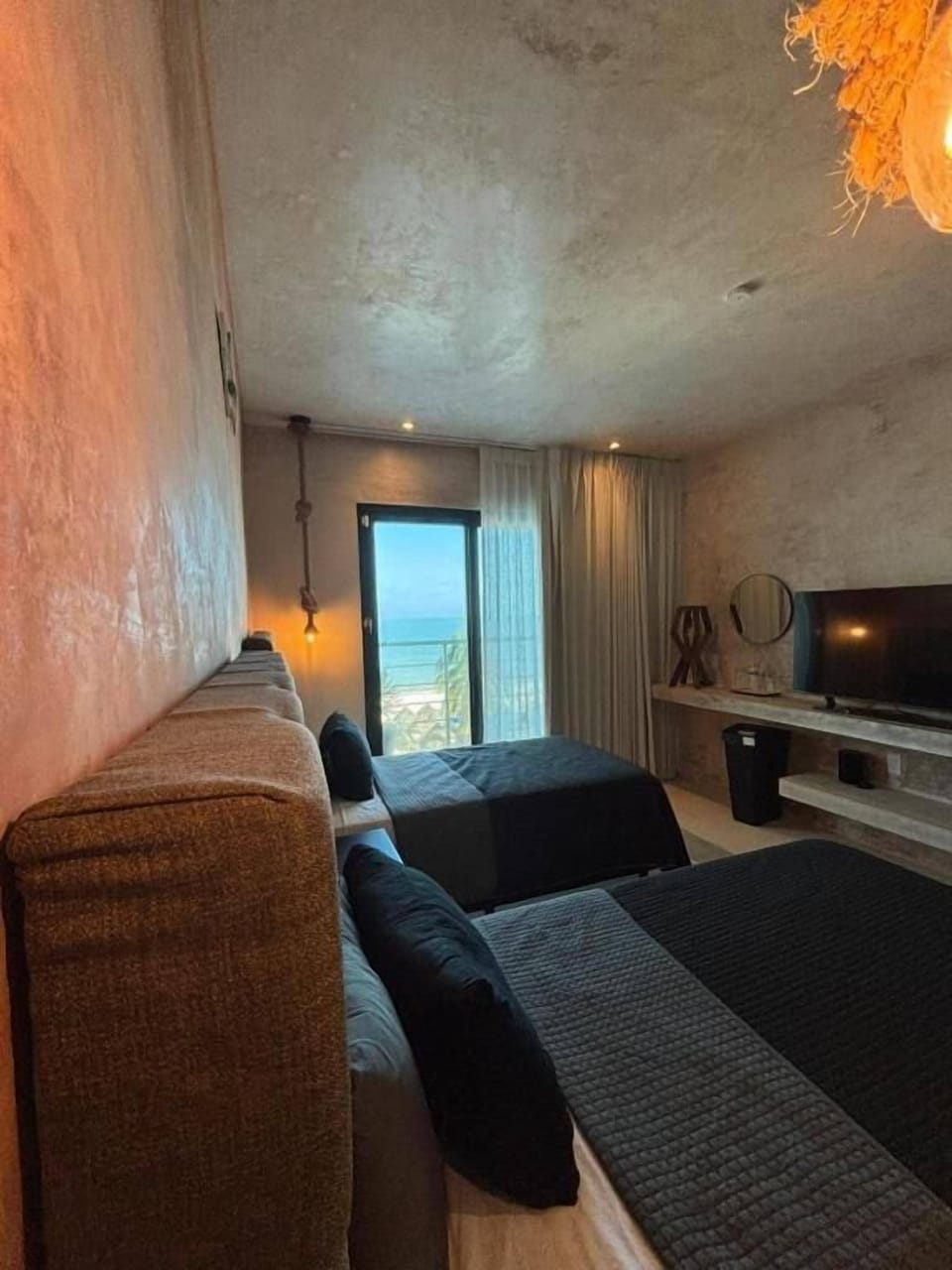Standard Twin Room, Balcony, Sea View | In-room safe, blackout drapes, WiFi (free)