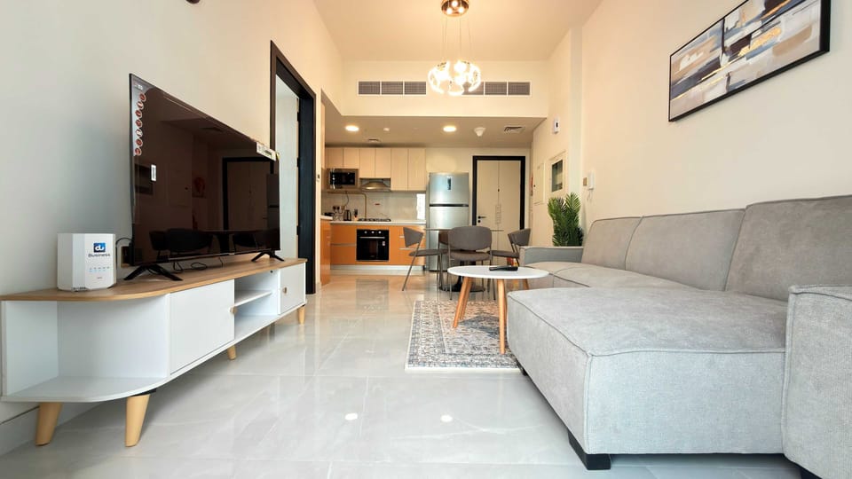 Standard Apartment, 1 Bedroom | Living area | 32-inch flat-screen TV with cable channels
