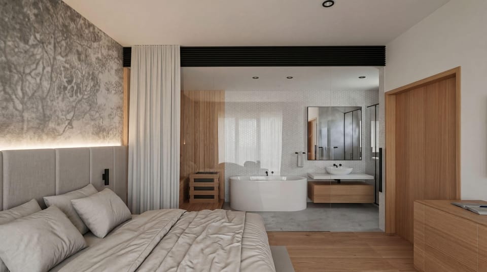 Executive Suite, Resort View | Minibar, in-room safe, desk, laptop workspace