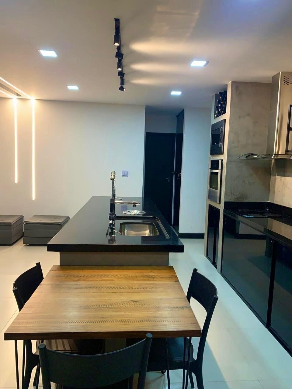 House, Pool View | Private kitchen