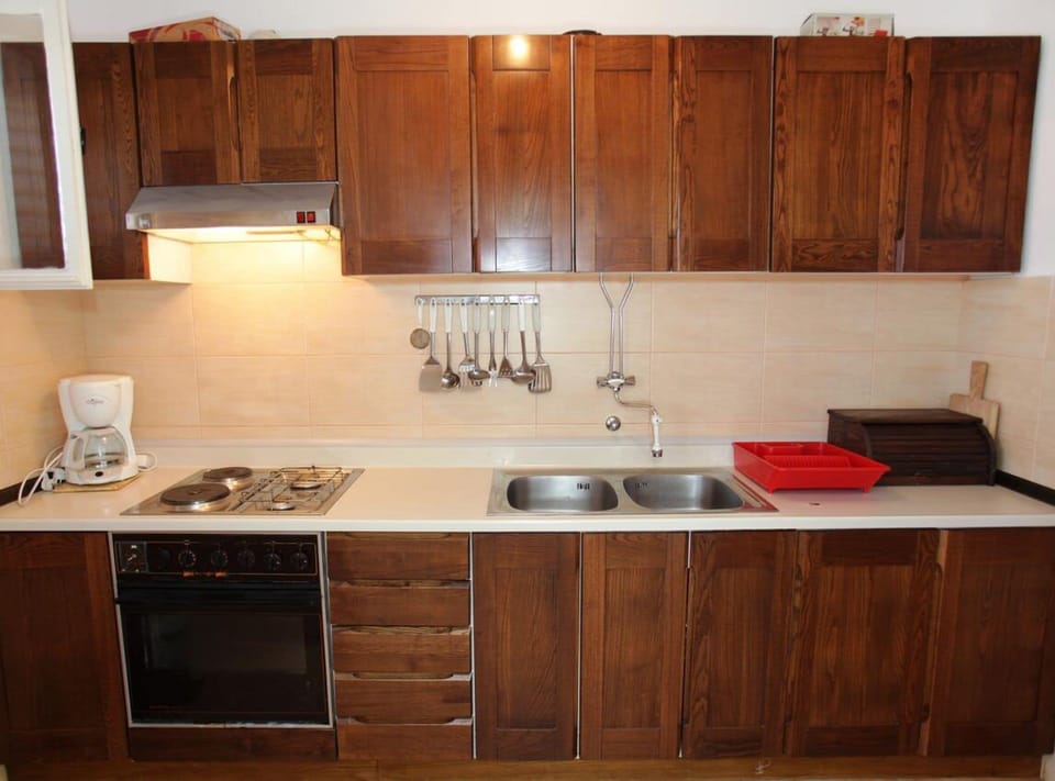 Apartment (Two Bedroom Apartment with Terrace) | Private kitchen | Fridge