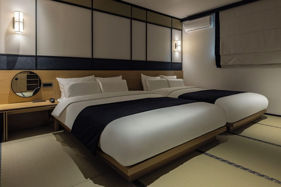 Premium bedding, down comforters, memory foam beds, free WiFi