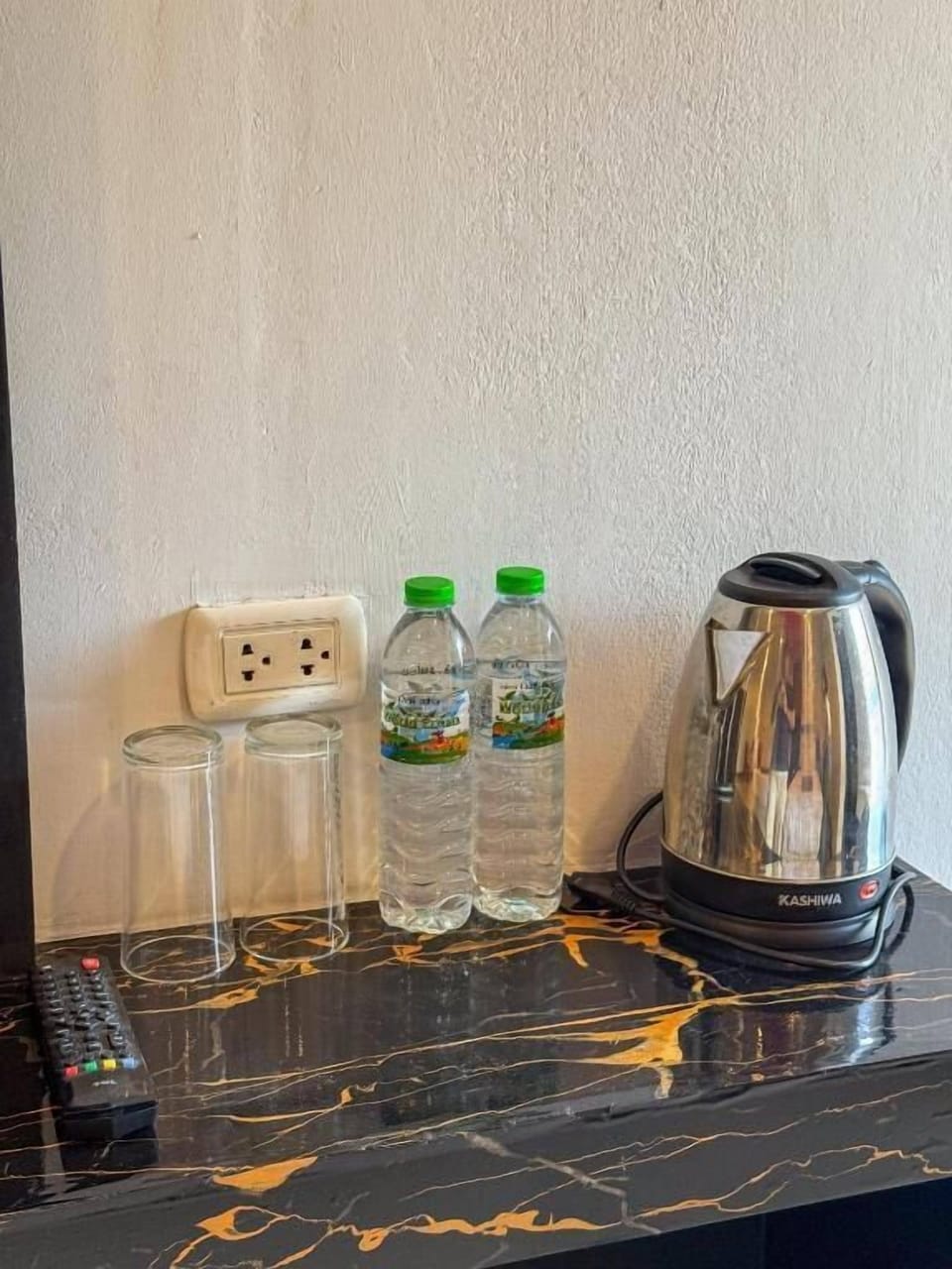 Twin Room, City View | Coffee and/or coffee maker