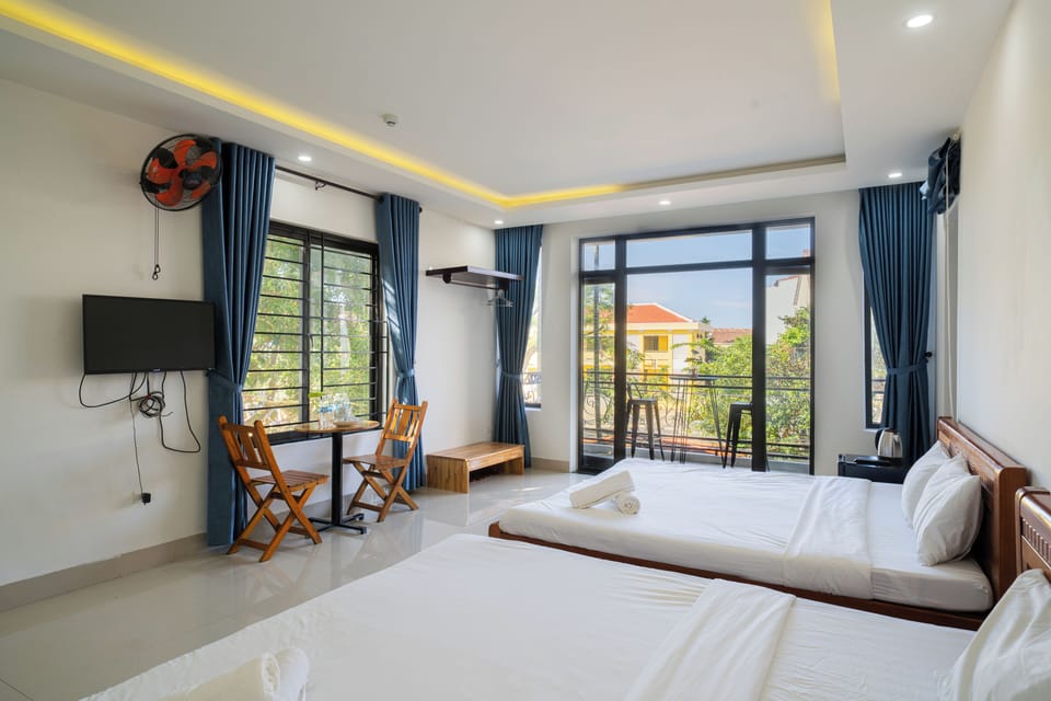 Deluxe Quadruple Room, Balcony, Garden View | Free WiFi