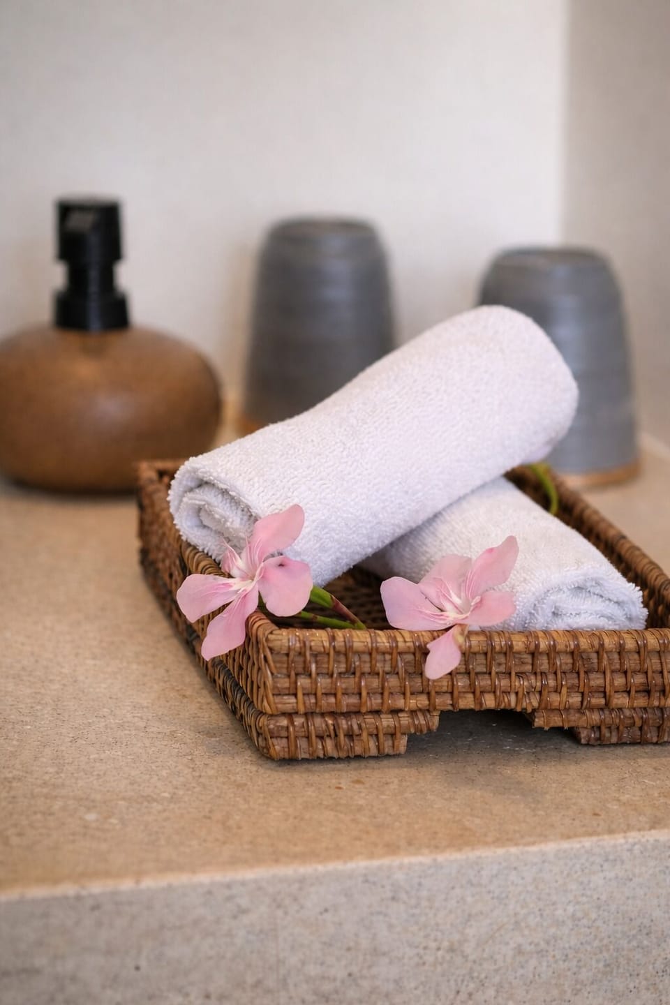 Deluxe Double or Twin Room, Garden View | Bathroom amenities | Shower, towels, soap, shampoo