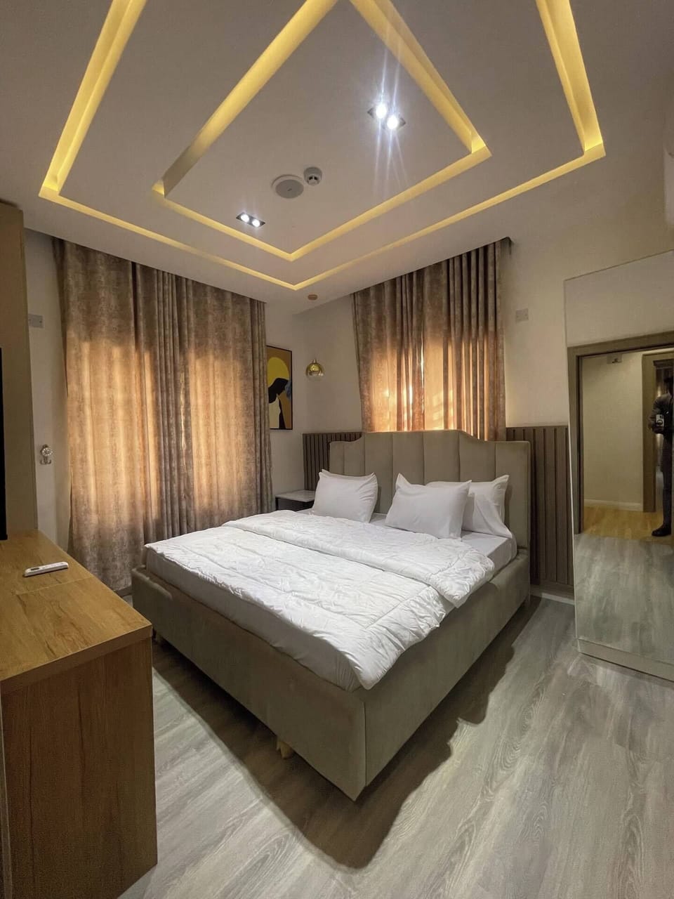 Deluxe Room, Balcony, City View | Desk, laptop workspace, blackout drapes, soundproofing