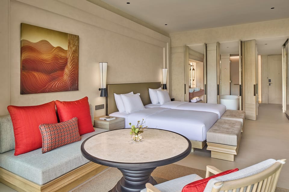 Premium bedding, minibar, in-room safe, desk