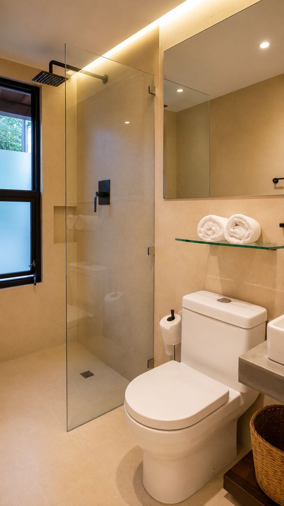 Superior Room, 1 King Bed, Garden View | Bathroom | Free toiletries, soap, shampoo, toilet paper