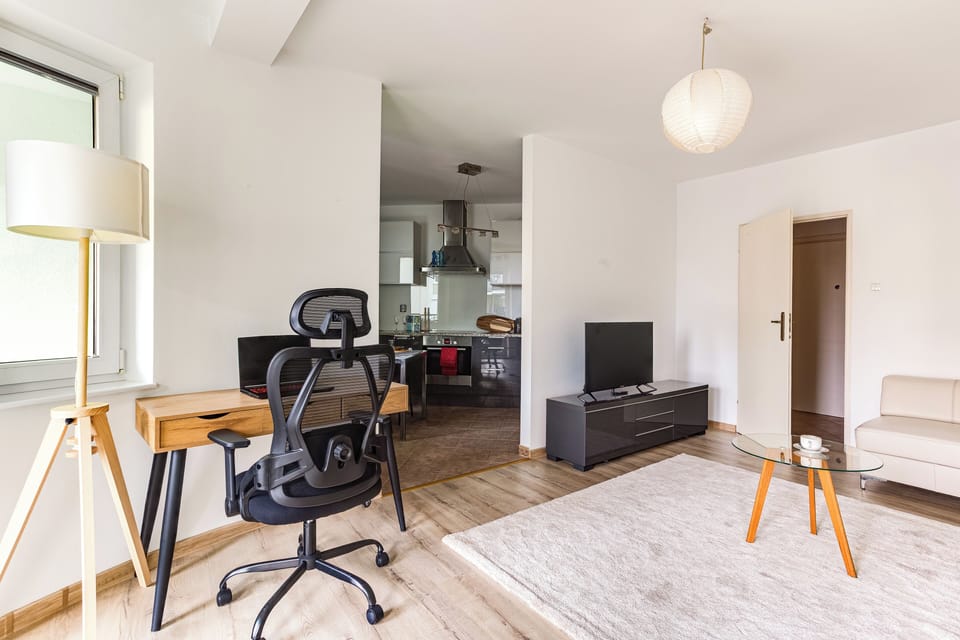 Apartment, Balcony | Living area | Flat-screen TV