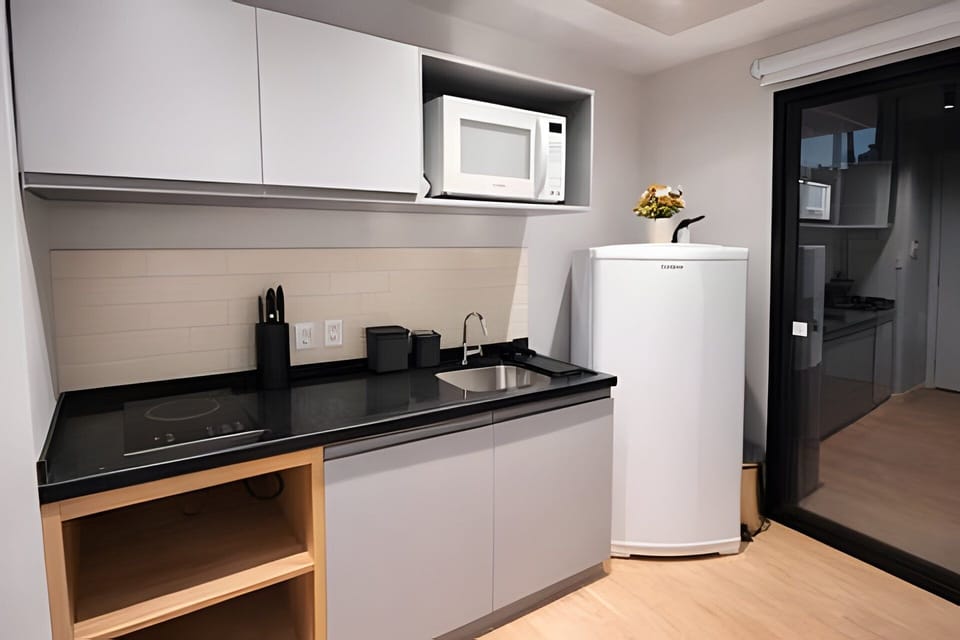 Basic Studio | Private kitchen | Microwave, stovetop