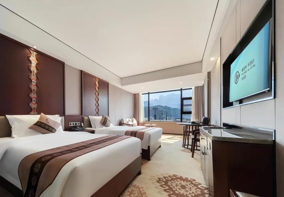 Deluxe Twin Room, City View | Premium bedding, memory foam beds, soundproofing, WiFi (free)