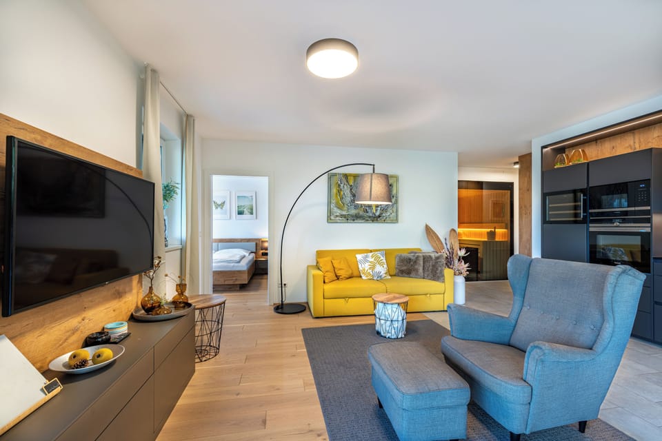Lake Panorama Apartment 21 / Alpe Maritima / Gerlitzen / Ossiachersee | Living area