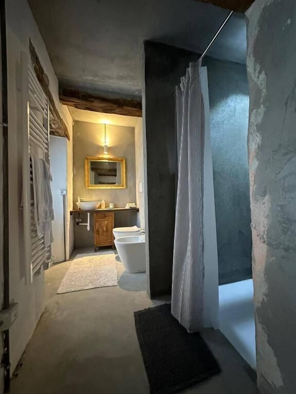 Free toiletries, bidet, toilet paper