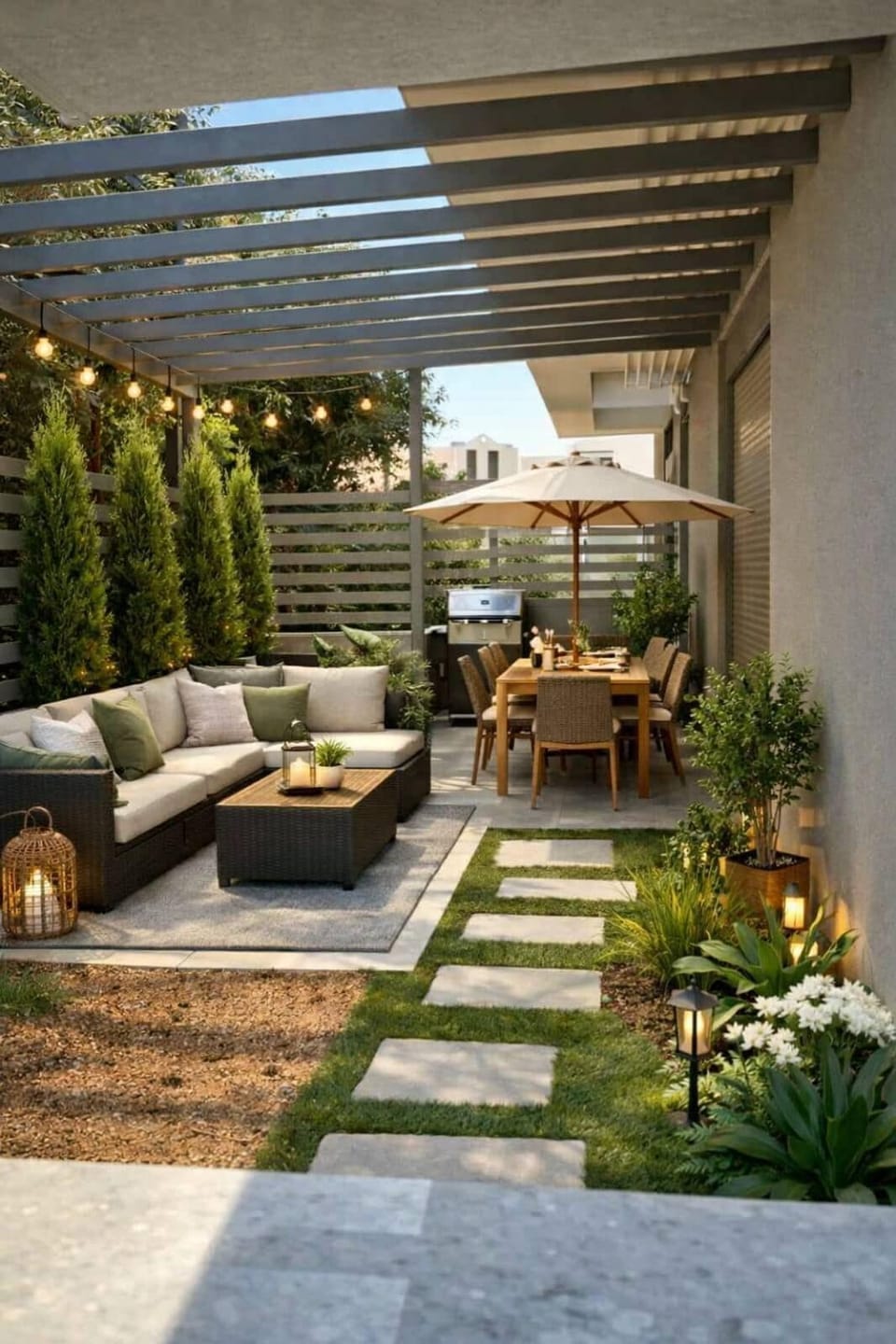 Deluxe Apartment, Garden View | Outdoor dining