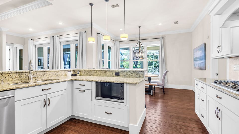 House, Multiple Beds, Pool Access, Pool View (Sea Breeze on 30A) | Private kitchen