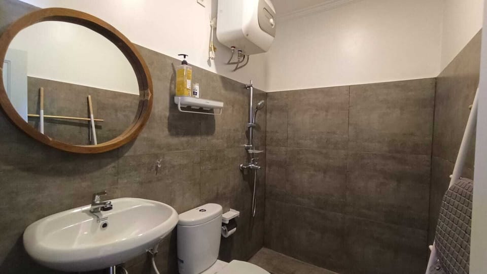 Deluxe Double Room, Ocean View | Bathroom