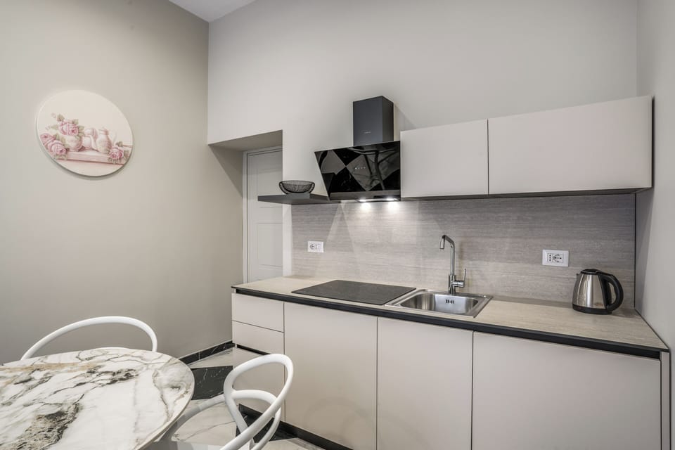 Condo, Balcony | Private kitchen | Fridge