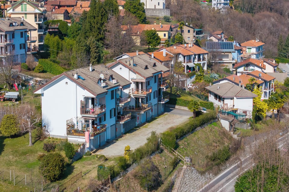 Family Studio, Balcony, Lake View (La Mansarda Sul Lago) | Aerial view