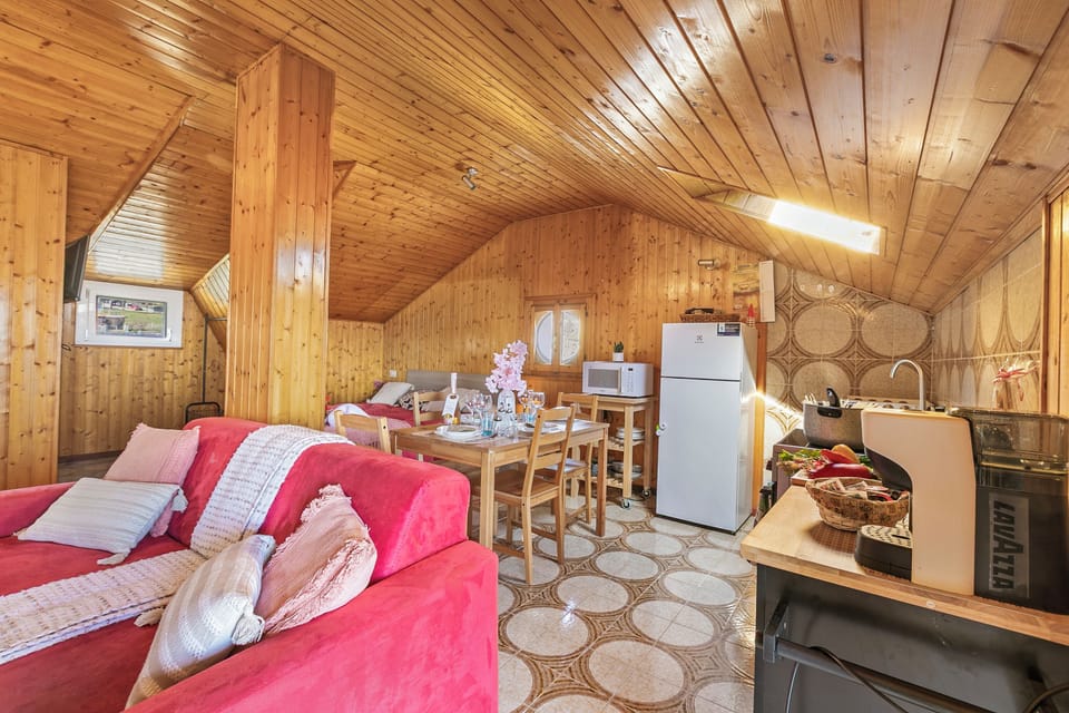 Family Studio, Balcony, Lake View (La Mansarda Sul Lago) | Living area