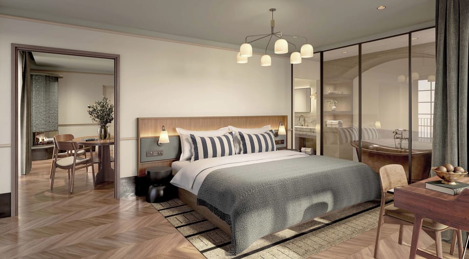 Minibar, in-room safe, iron/ironing board, bed sheets