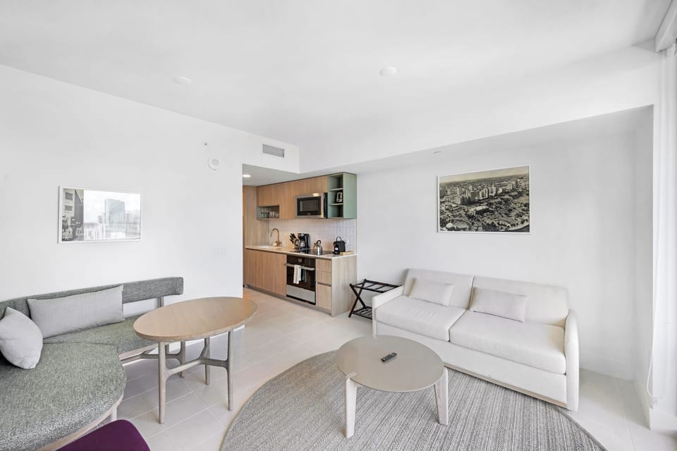Condo, Balcony, City View | Living area