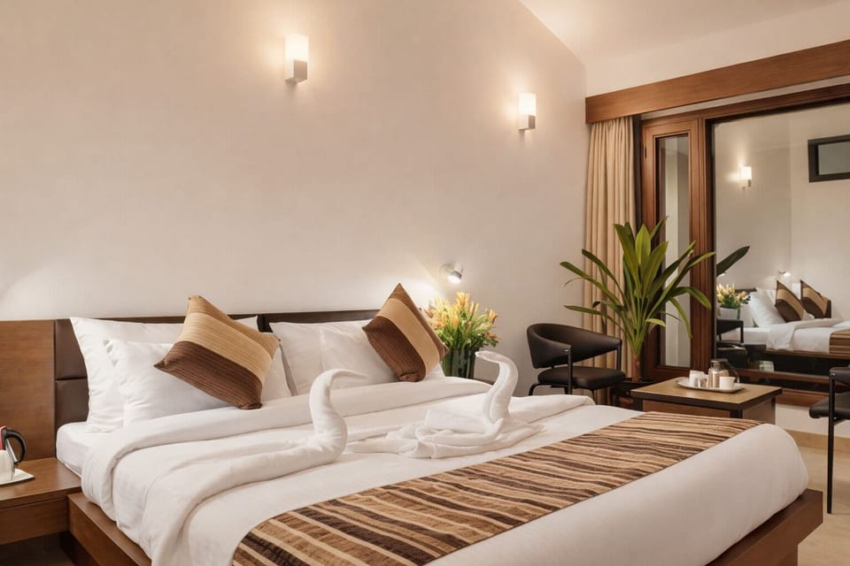 Standard Double Room | Hypo-allergenic bedding, desk, soundproofing, free WiFi