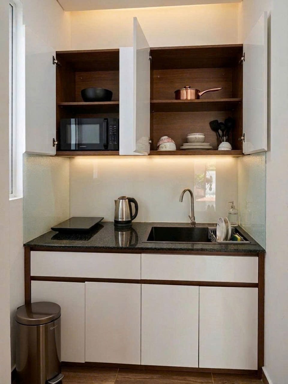 Blackout drapes, soundproofing, iron/ironing board, WiFi (free)