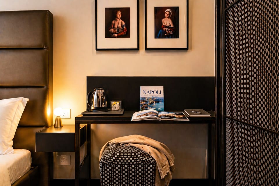 Deluxe Double Room, Balcony, City View | In-room safe, blackout drapes, free WiFi