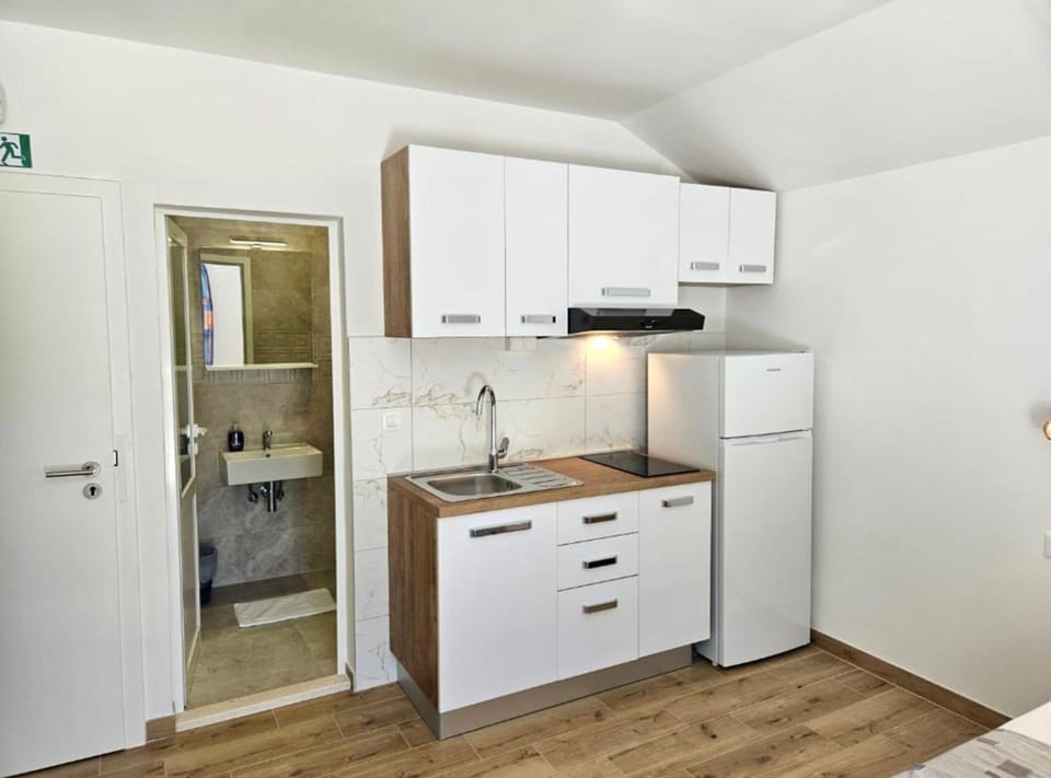 Apartment (Three bedroom Apartment with Terrace ) | Private kitchen | Fridge
