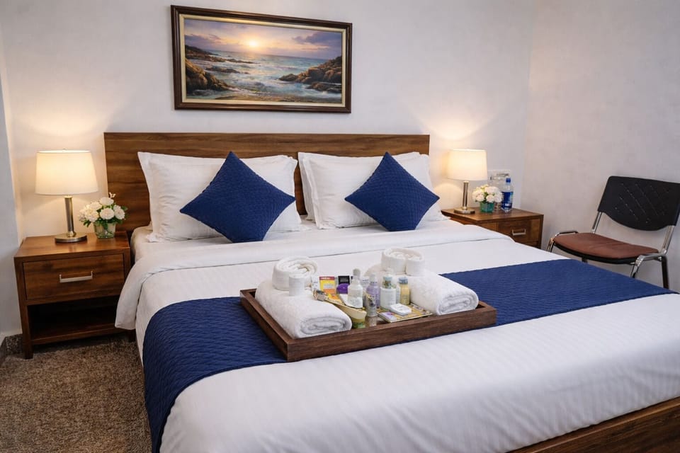 Superior Double Room, 1 Bedroom, City View | Desk, laptop workspace, free WiFi