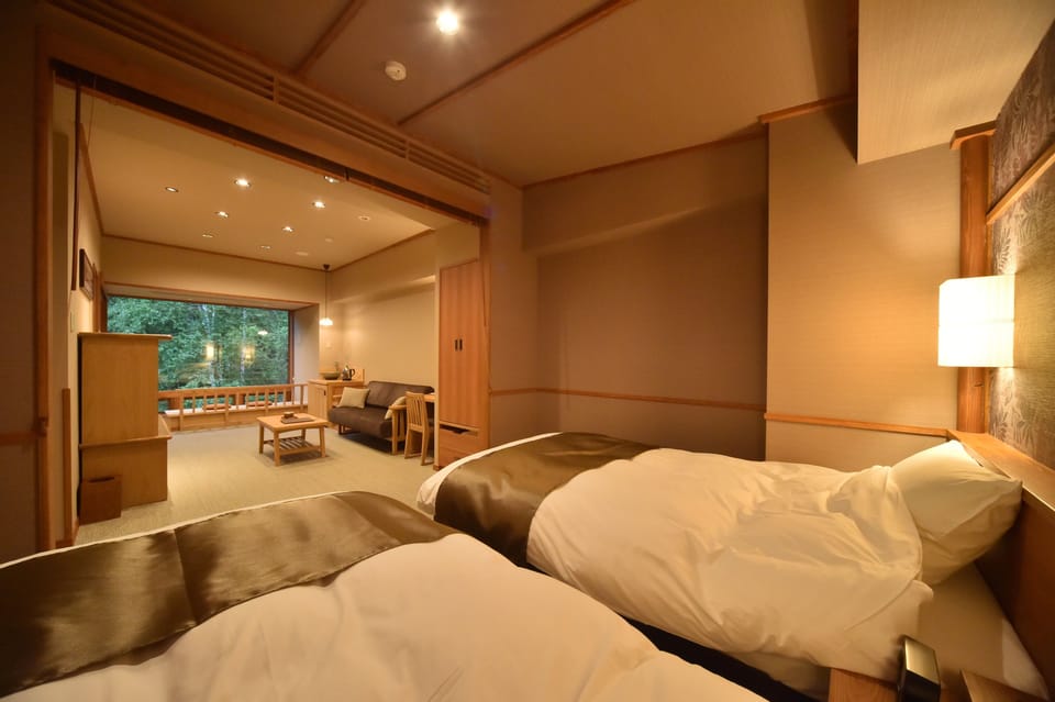 Premium bedding, desk, free WiFi, bed sheets
