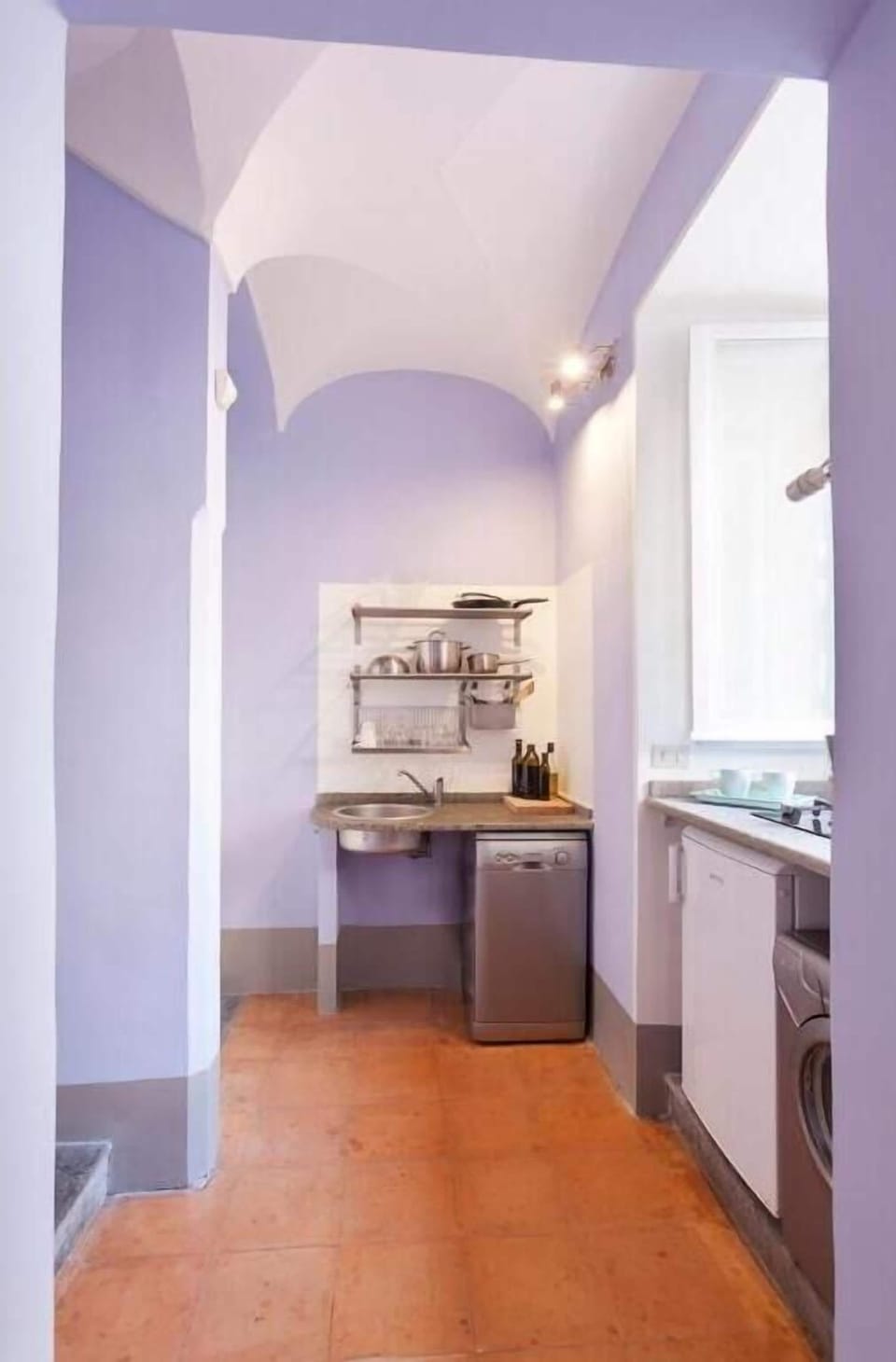 Executive Apartment | Private kitchen | Fridge, oven, stovetop, dishwasher