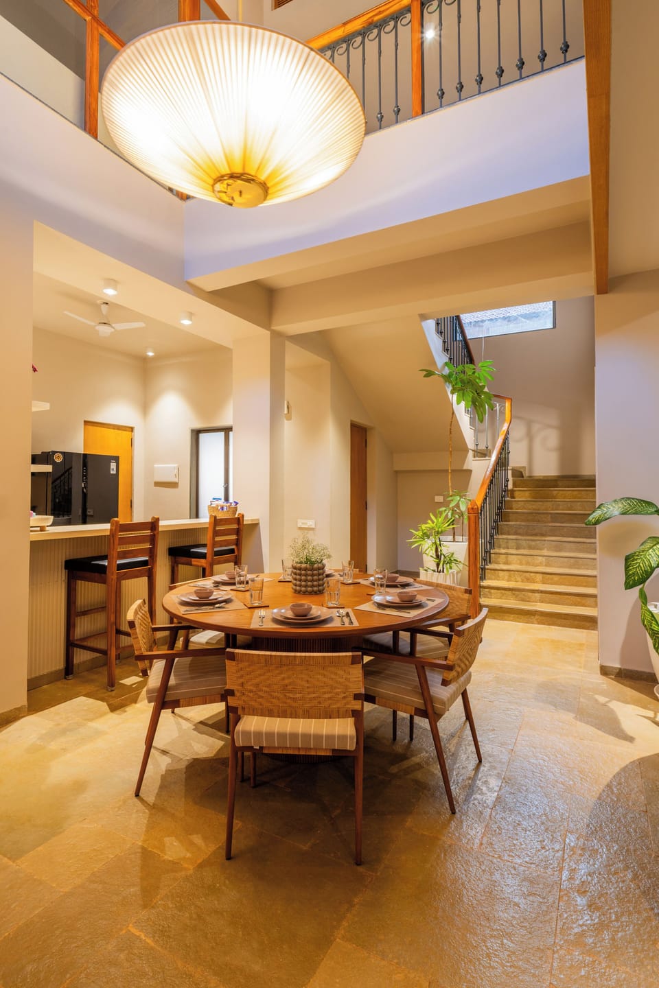 Luxury Villa, Balcony, City View | Dining