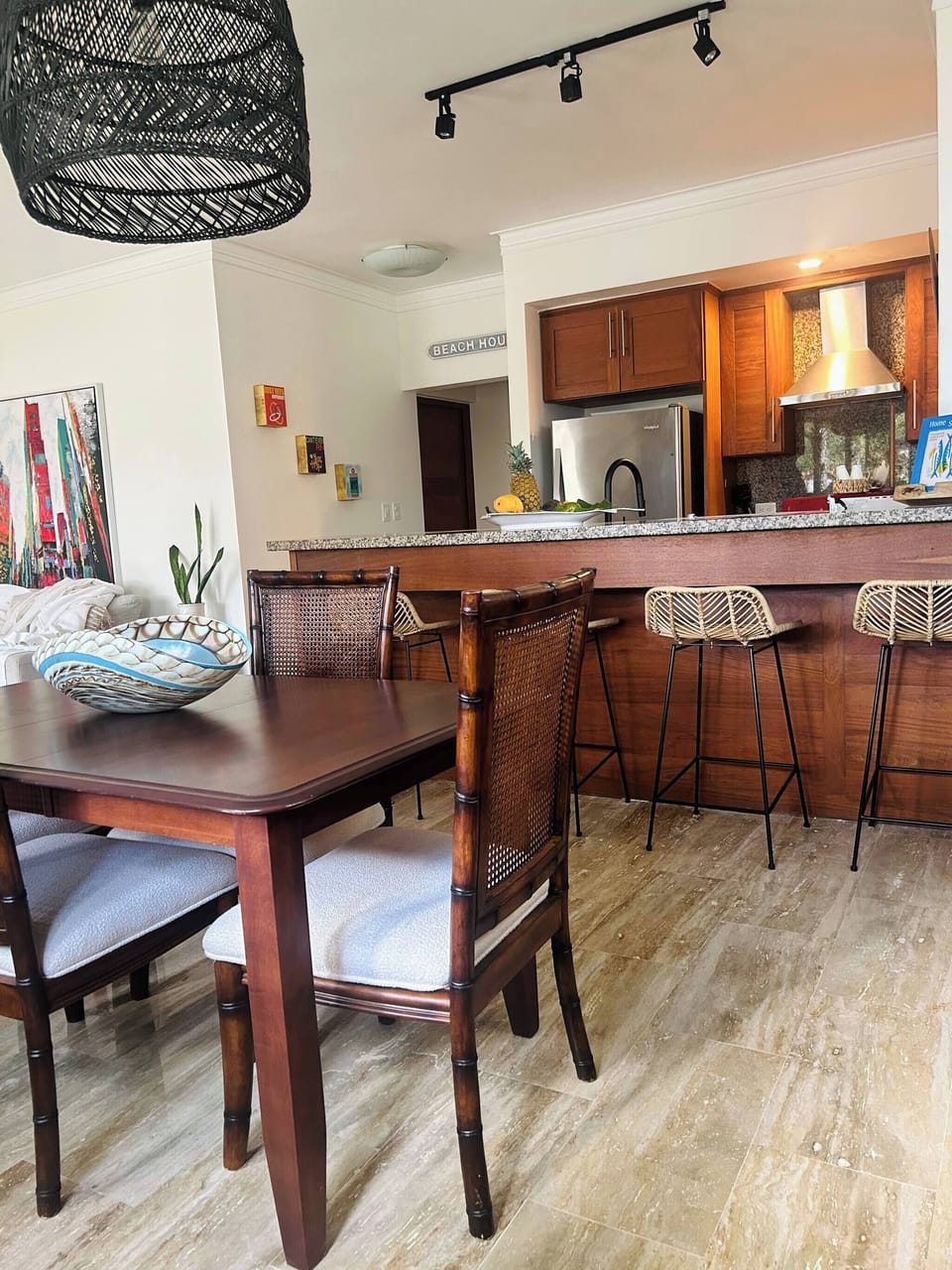 Apartment, 2 Bedrooms, Balcony, Garden View | Dining room