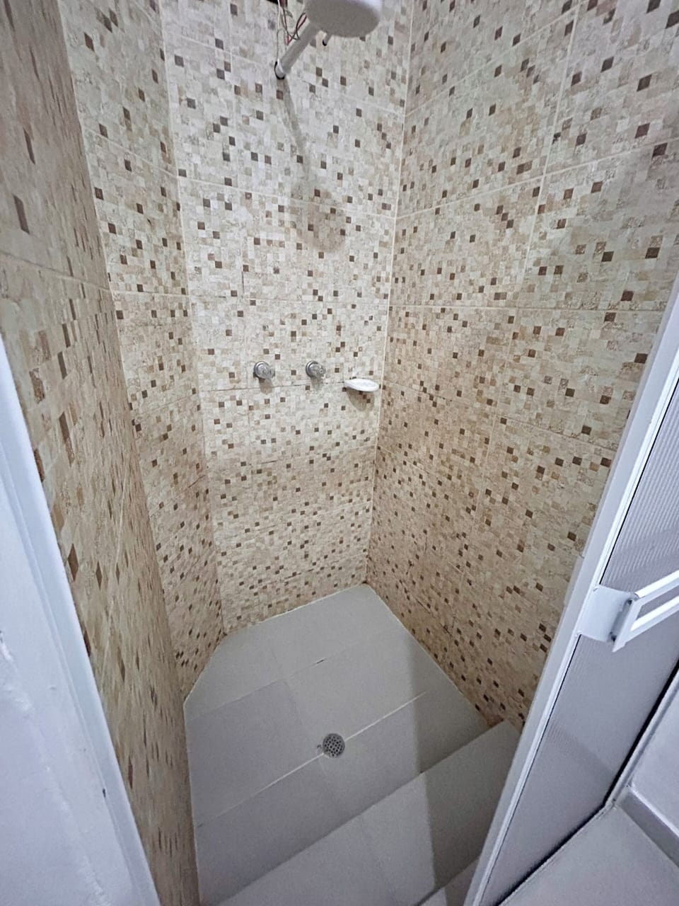 Standard Double Room | Bathroom | Shower, towels, soap, toilet paper