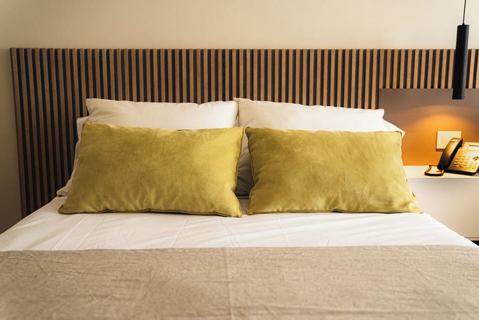 Superior Double Room, 2 Queen Beds | Minibar, in-room safe, desk, laptop workspace