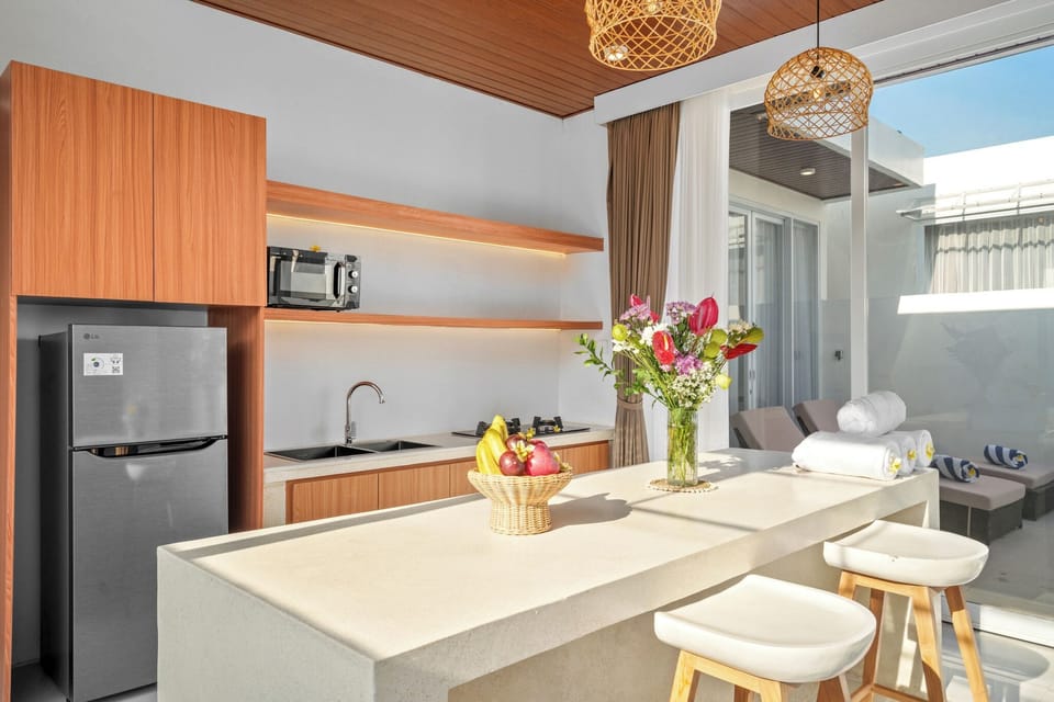 Family Villa, 3 Bedrooms, Private Pool | Private kitchen