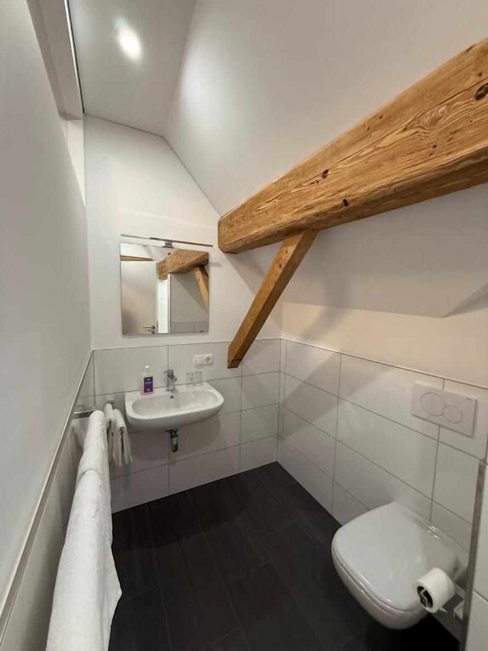 Superior Double Room, Mountain View | Bathroom | Shower, hair dryer, towels, soap