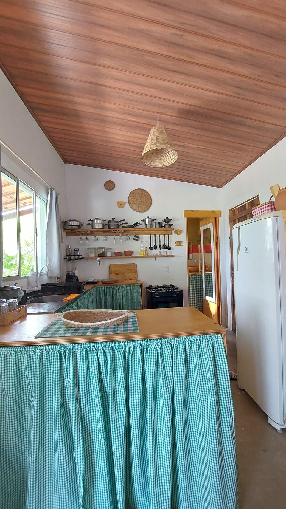House, 1 Bedroom, Sea View | Private kitchen | Full-size fridge, stovetop, coffee/tea maker, toaster