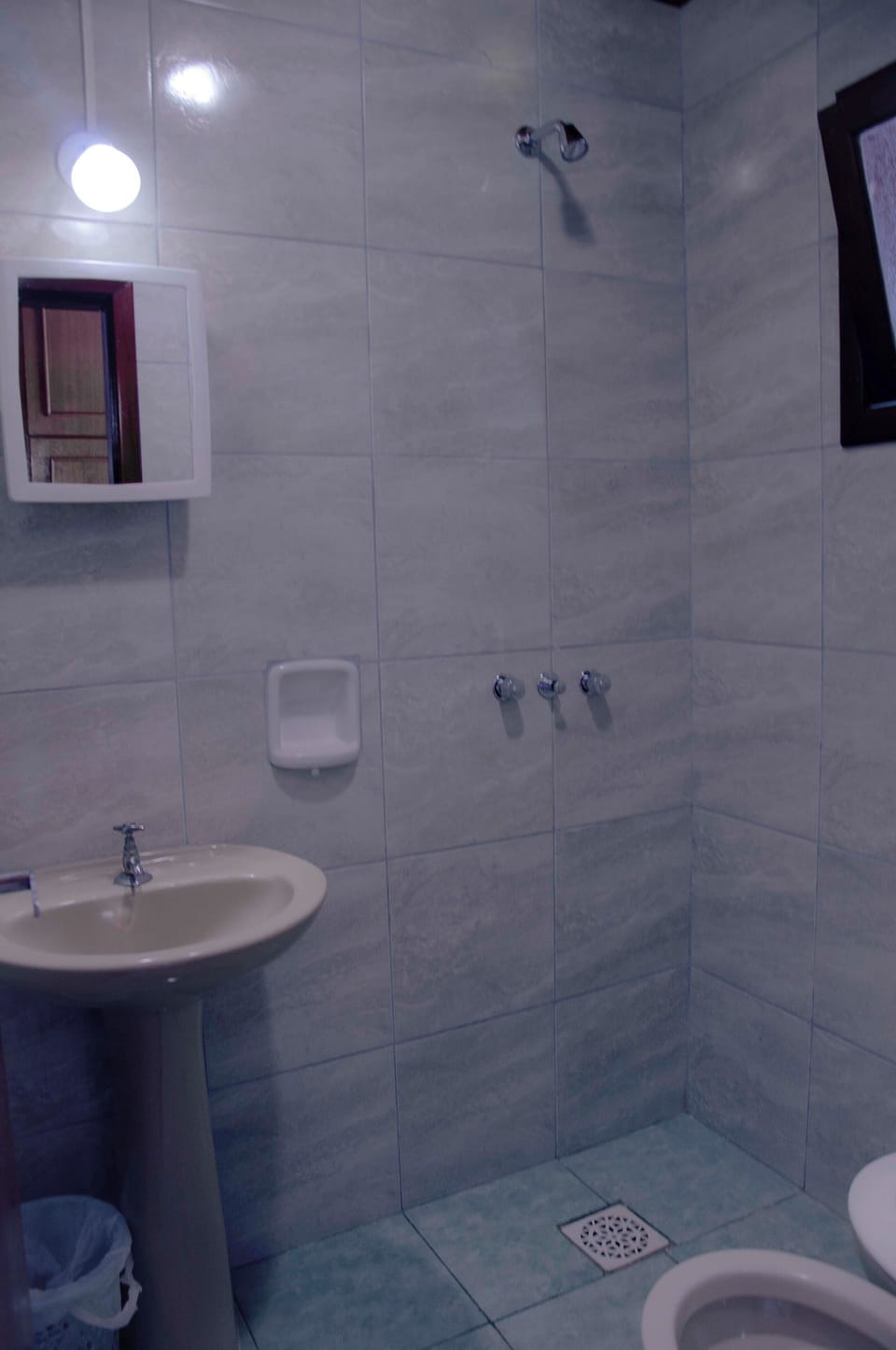 Basic Double or Twin Room, Garden View | Bathroom | Shower, toilet paper