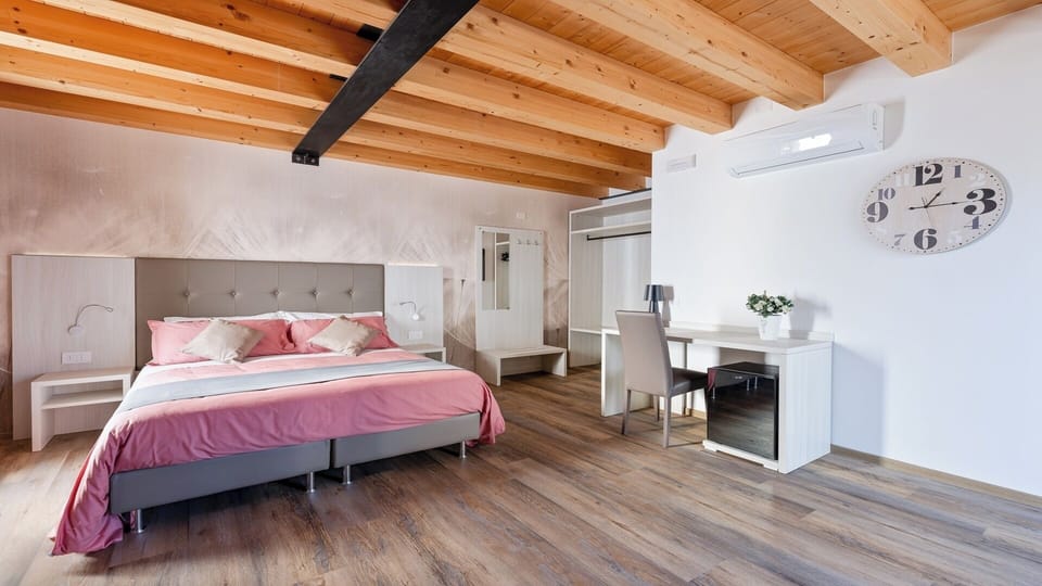 Family Quadruple Room, Garden View | Desk, laptop workspace, soundproofing, free WiFi