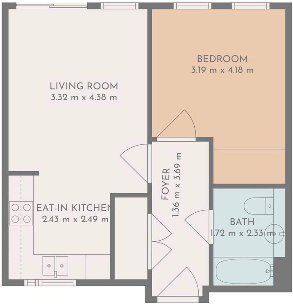 House | 1 bedroom