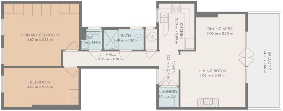 House | 2 bedrooms