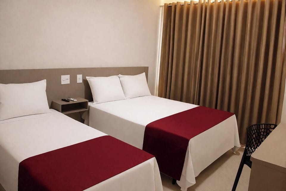 Superior Room | Desk, laptop workspace, blackout drapes, iron/ironing board