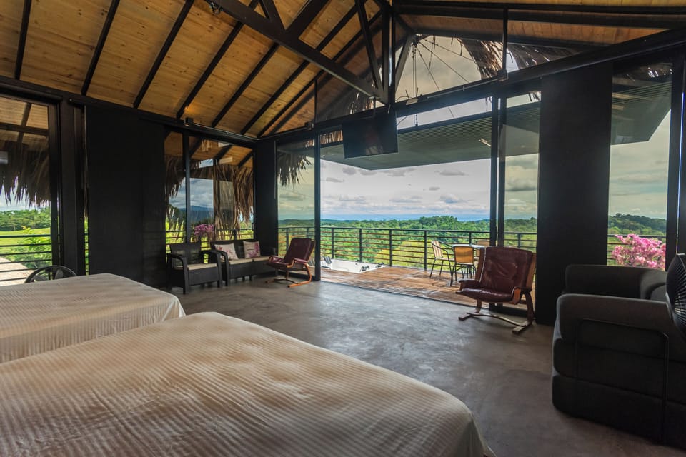 Family Cabin, 2 Queen Beds, Bathtub, Mountain View | Free WiFi