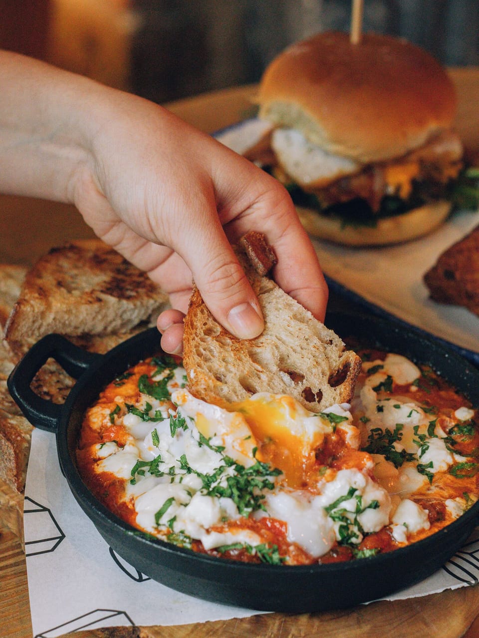 Cooked-to-order breakfast for a fee on weekends