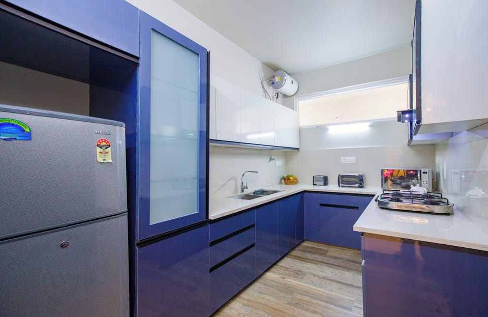 Deluxe Villa, Garden View | Private kitchen