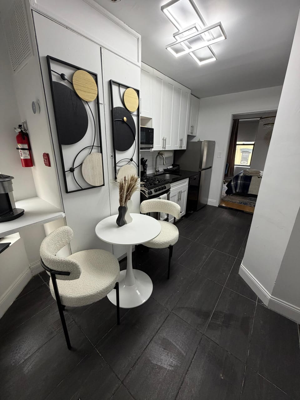 Comfort Apartment, City View | Private kitchen | Coffee/tea maker