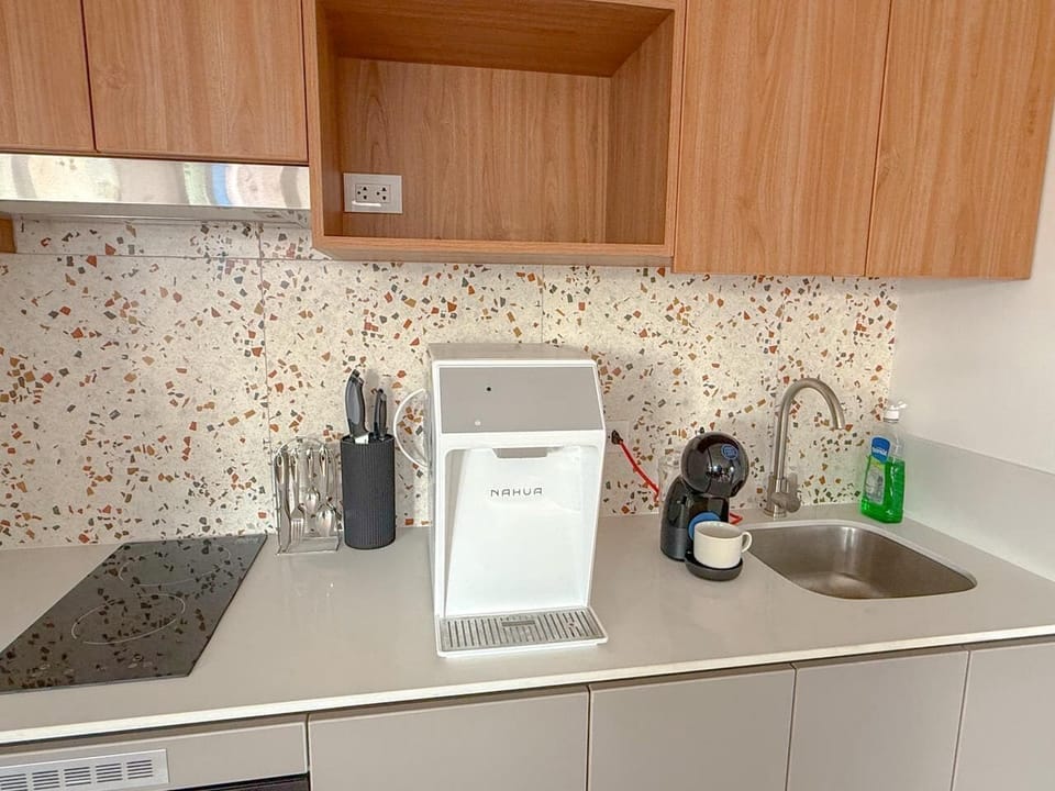 Apartment, 1 Queen Bed, Kitchenette, City View | Private kitchen